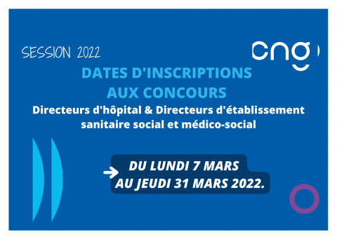 dates concours DH et D3S 2022 dates concours DH et D3S 2022